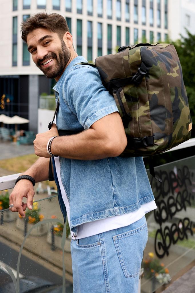 Grand sac à dos de voyage en polyester - Rovicky