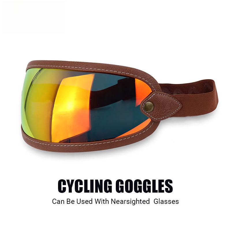 High Quality Super Lightweight Fiberglass Vintage Retro Full Face Helmet Motorcross Motorcycle Protection Helmets DOT Approved