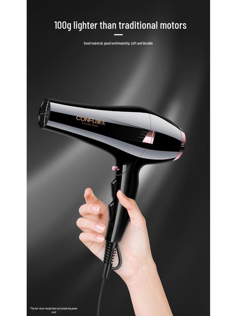 High-Power Salon & Home Hair Dryer for Fast Drying