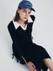 Ce Yeon Napped Sweater Dress Black