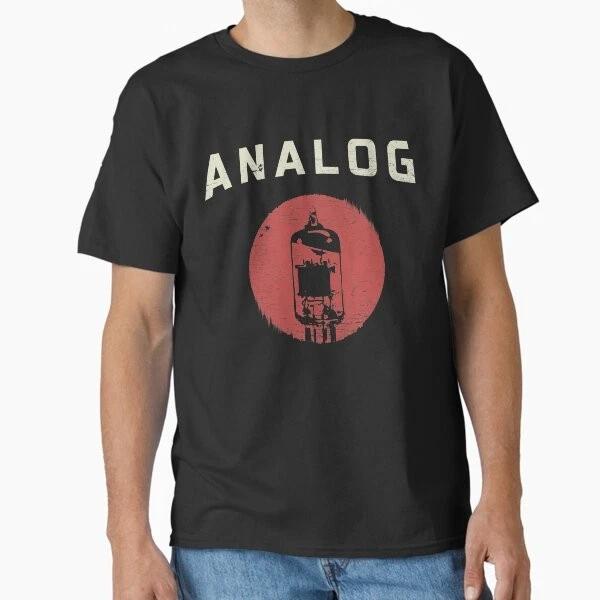 Vacuum Tube Analog Distressed Effect Classic TS Made In UsaAus TShirt S2xl S