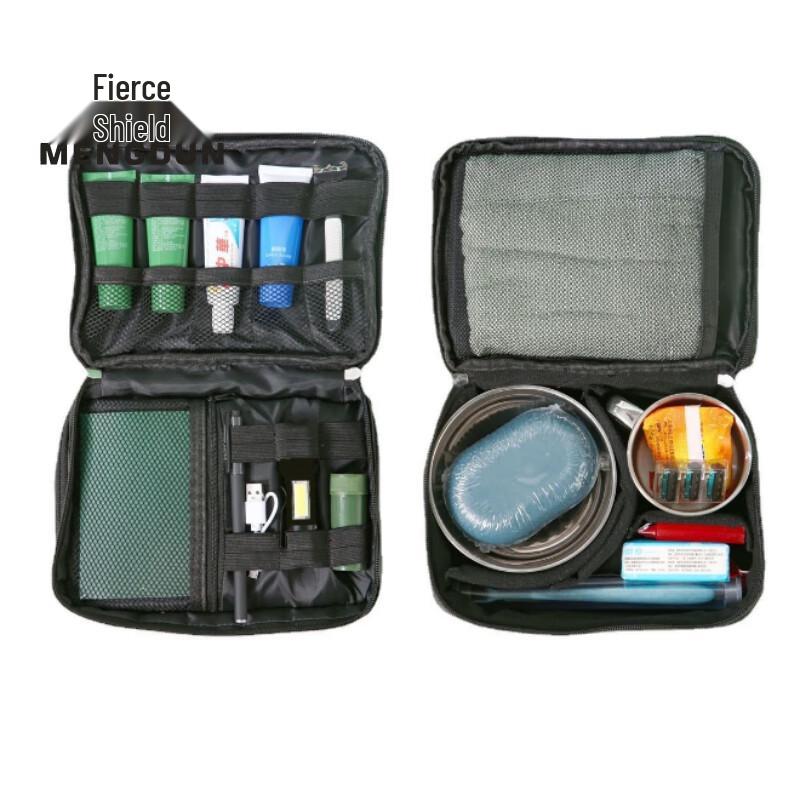 MENGDUN Emergency Preparedness Carry Bag & Pillow Single Backpack