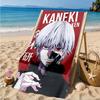 Tokyo Ghoul Kaneki's Struggle Beach Towel, Quick-drying, Easy to Care for, Suitable for Both Fitness and Beach Vacations,Sports Essential