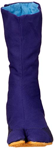 Co-cos Nobuoka Power Underground Work Tabi, Sewn-in Type, 12-Piece Kohaze, for High-Altitude Work, Navy, 24.5 Cm