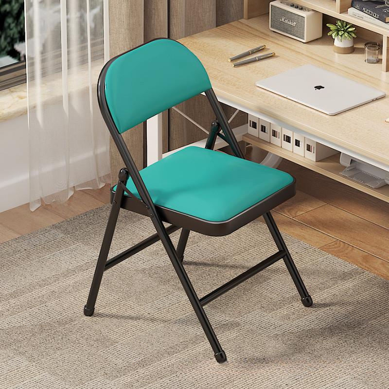 Outdoor Portable Foldable Chair Simple And Multifunctional Leisure Stool Office Training Chair With Backrest