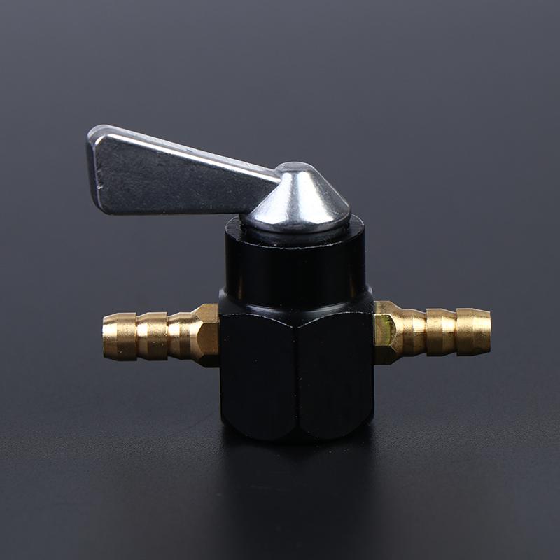 

Universal Scooter Motorcycle Inline 6Mm Fuel Valve Switch Motorcycle On-Off Petcock Fuel Switch Motocross Carburetor Accessories чорний