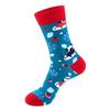 Cartoon Christmas Gift Socks Street Sports Trend Couples Cotton Socks