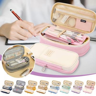 Pencil Case Big Capacity Pencil Pouch Storage Bag For Student Girl Adult Of College School Organizer