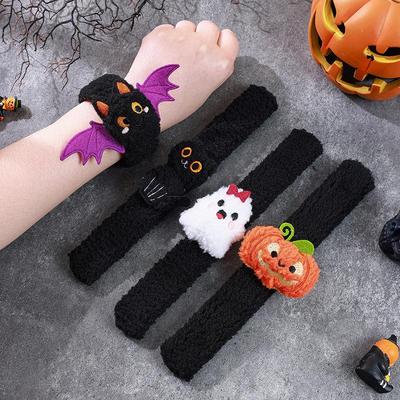 2026 Halloween Pumpkin & Ghost Slap Bracelet - Festive Decoration & Small Gift