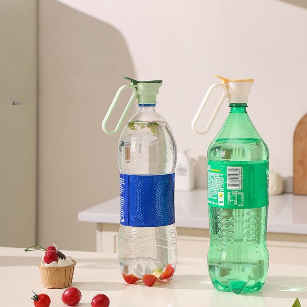 Seal Lid Cold Water Bottle Press Water Outlet Filter Guide Use Handle Buckle for Kitchen Beverage Bottle Cap Seasoning Buckle
