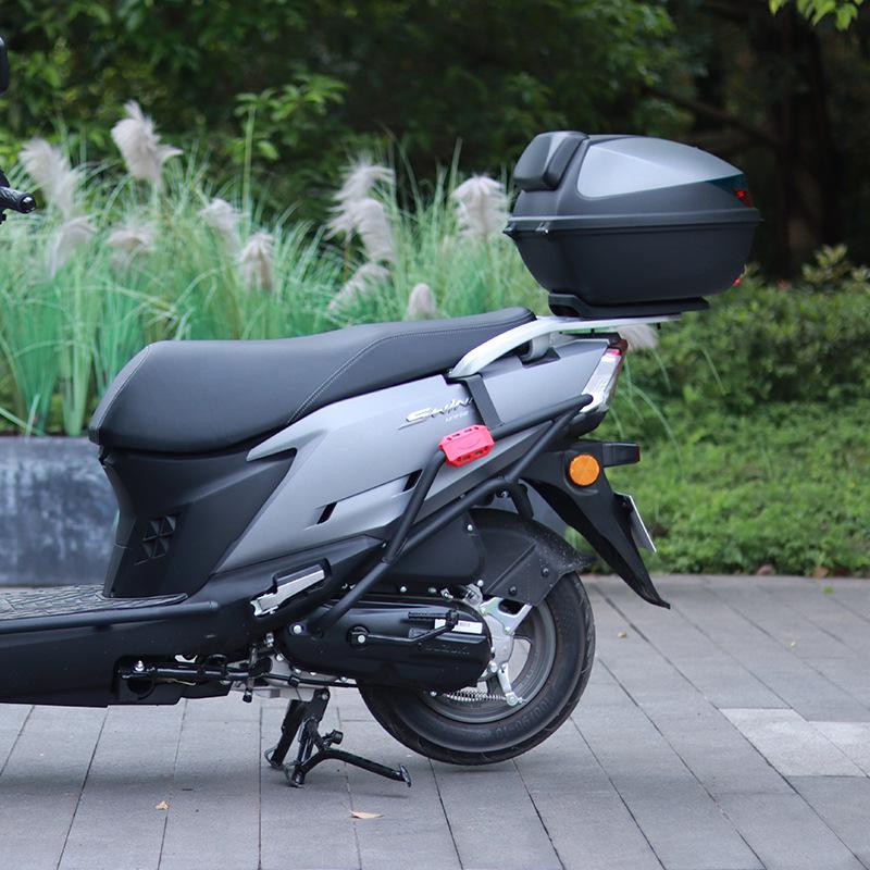 Leichtmotorrad Suzuki UY125 Schutz-Kollisionsschutzstangen - Vorder- und Hinterradstoßstangen aus Kohlenstoffstahl