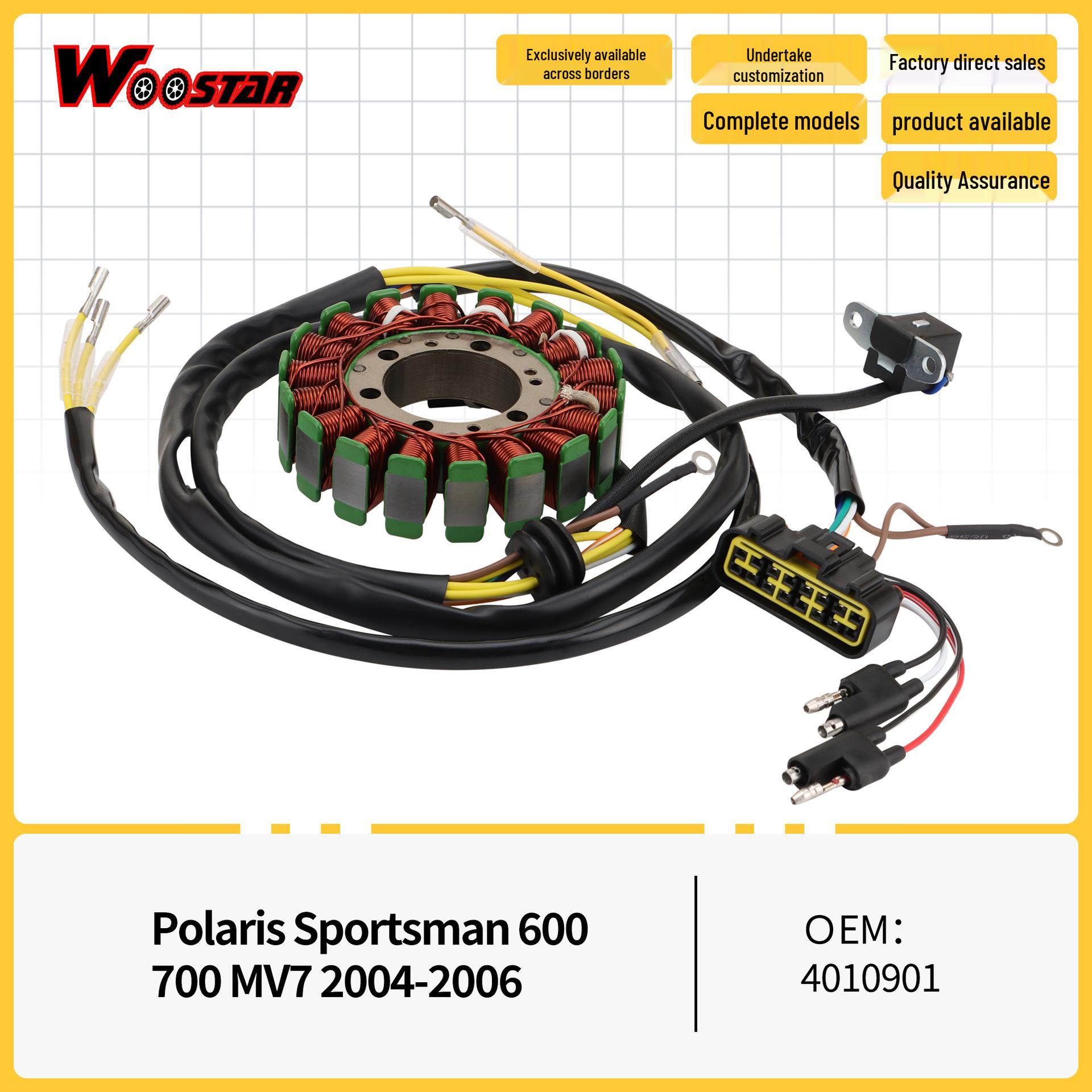 Polaris Sportsman 600/700 Twin ATV Ignition Coil Stator (4010901) - 2004 Model