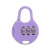 Bag Password Lock 3 Dia L Metal  Resettable Combination Padlock Suitcase Password Digit Lock F5 Color Code Lock