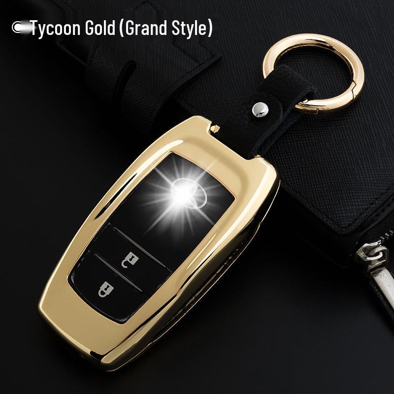 Toyota RAV4, Highlander, Prado, Crown, Corolla Dual Engine Car Key Shell Cover
