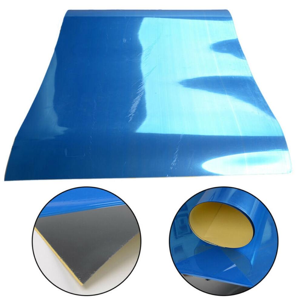 Reflective Mirror Tile Wall-Sticker Self-adhesive Bedroom Decor Stick-On Art