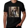 T-shirt Charlie Chaplin Base T-shirt Monocolore per Tutte le Stagioni