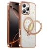 Case for iPhone 16 Pro Max - TPU+PC, Orange, With Stand