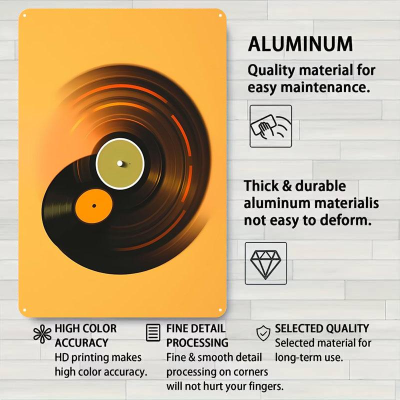 Vinyl Galaxy Blechschilder Musikposter Retro Benutzerdefiniertes Metallschild für Wandkunstdekoration Vintage Heimdekorationsartikel Man Cave Raum