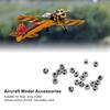 20Pcs Landing Gear Stopper Set Wheel Collar 2.1mm Stainless Steel Exquisite Craftsmanship RC Plane Model Aircraft Parts