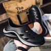 Men's Beach Shoes Large Size Summer New Men's Hole Shoes Trend One-pedal Stream Shoes