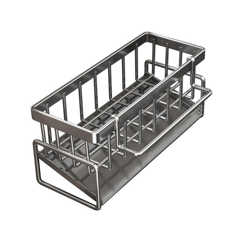 Kitchen Sink Draining Rack, Automatic Drainage Plastic Storage Rack, Sink Shelf, Sponge and Soap Rack, Towel Rack
