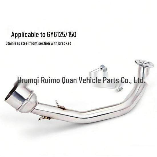 Front Bent Pipe for GY6 125/150 Full Exhaust System