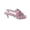Used LOUIS VUITTONSandals Pink Leather Women