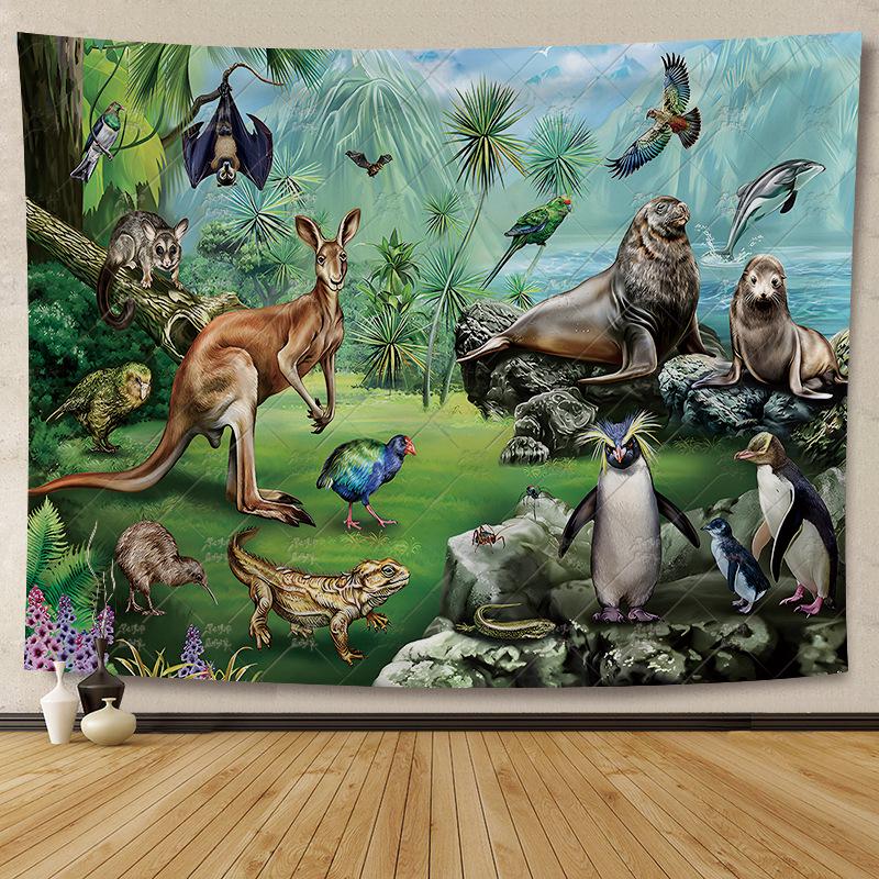 Bohemian Animal Tapestry - Ins Style Mandalay Background Cloth