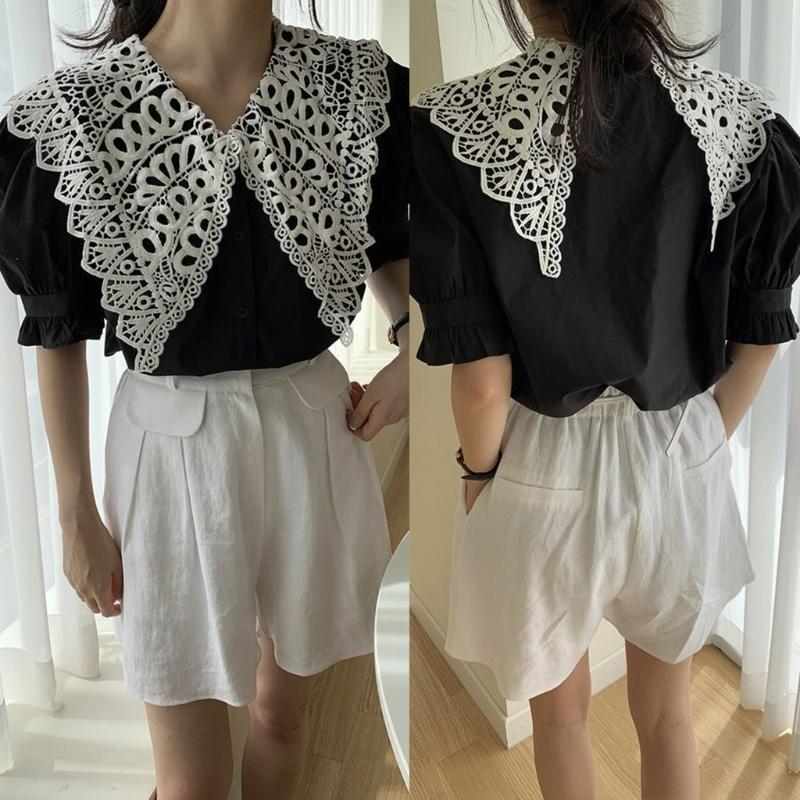 Casual Decorative False Shirt Collar Women Dress Collar Polyester Collar Girls Collars