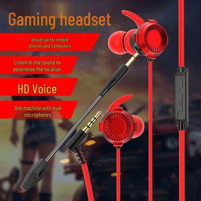 Gaming In-Ear Earphones with Microphone for Mobile & Computer