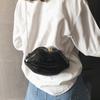 Plastic Candy Color Small Shoulder Bag Aesthetic Cute Lip Shape Crossbody Bag Evening Purse Coin Bag with Metal Chain