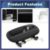 Car Exterior Door Handles Front Right for Hyundai H1 STAREX 1998-2007 Black