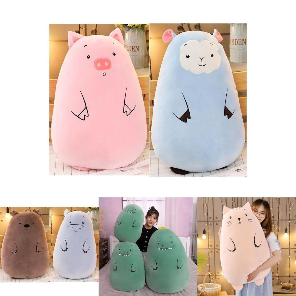 Adorable Plush Stuffed Toy Dinosaur Bear Pillow For Kids And Home Decor