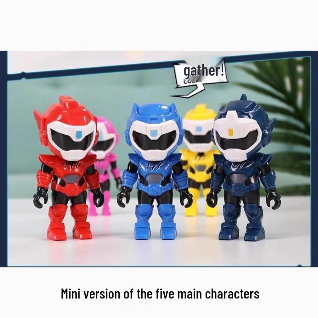 Mini Force Lucy Max Figure - Children's Robot Toy and Cake Topper