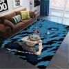 Demon Slayer Character Carpet Rug for Living Room Bedroom Home Sofa Decoration,Kids play Non-slip Floor Mat