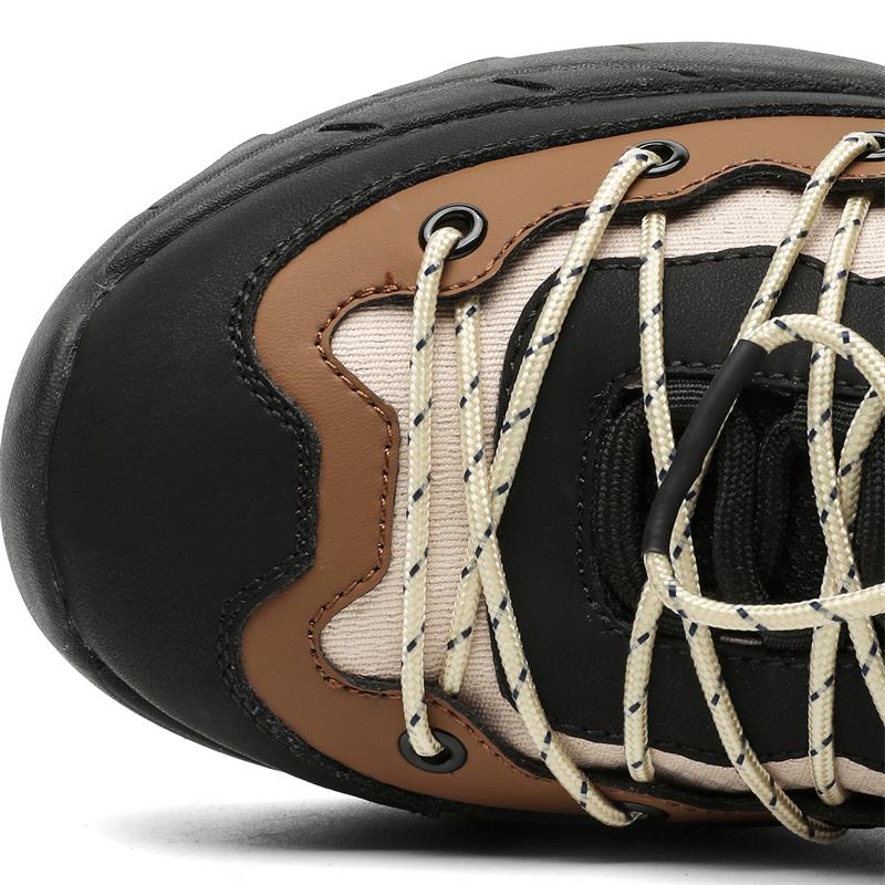 Mode Hochwertige Leder Wanderschuhe Langlebige Outdoor Sport Herren Trekking Lederschuhe Schnürschuhe Klettern Jagd Sneaker