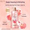 lux White Peach Bubble Fresh Shower Gel