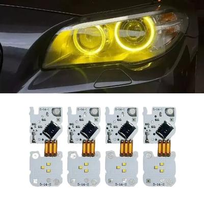 Gul LED Angel Eye Lysmodul DLR Board Chips til BMW F10 F11 F18 5 Serie Kørelys 63117343876