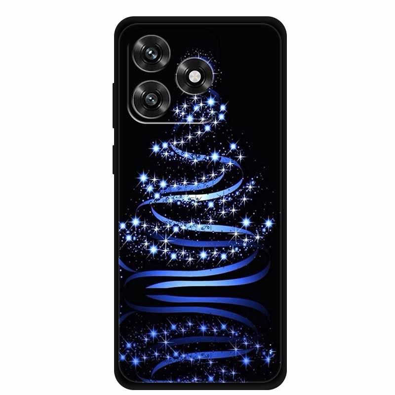 Christmas Phone Cases For Honor X5C Plus Soft Silicone Back Cover Christmas Tree for Honor Play10A 4G Protective Case Honor X5C