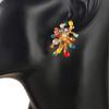 Fashion Exquisite Design Colorful Flower Pistil Earrings Women Accessories Date Party Gift