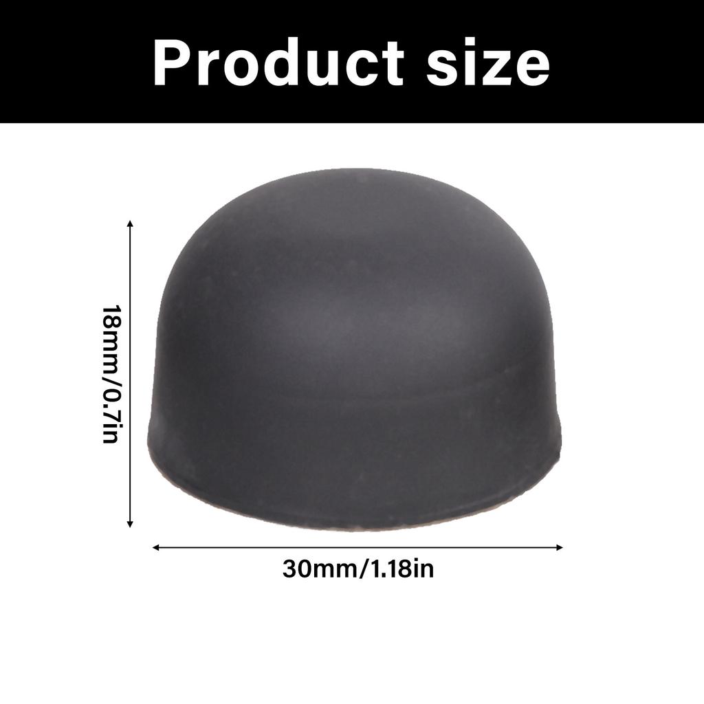 30mm Speaker Chassis Shockproof Adhesive Silicone Feet Vibration Dampening Pad For HiFi Systems Easy Mount Design