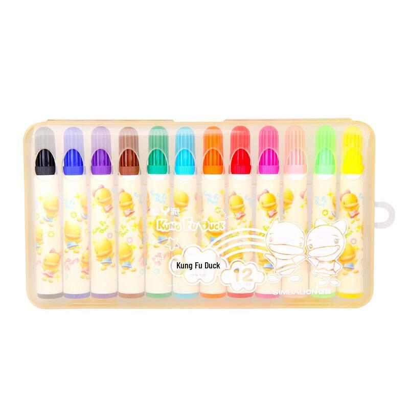 

Xiongshi 36-Color Watercolor Pens for Kids – Thick Tip Doodling Set with Gift Box
