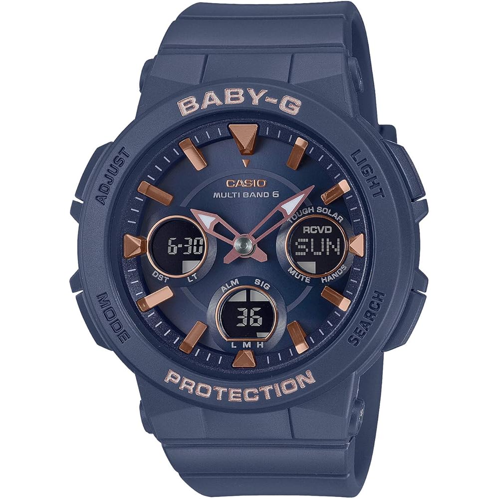 Casio Baby-G Solar Radio-Controlled Watch BGA-2510-2AJF Women s Blue Color