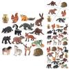 Pvc Wildlife Animal Models For Birthday Cake Decorations And Home Nature Decor
