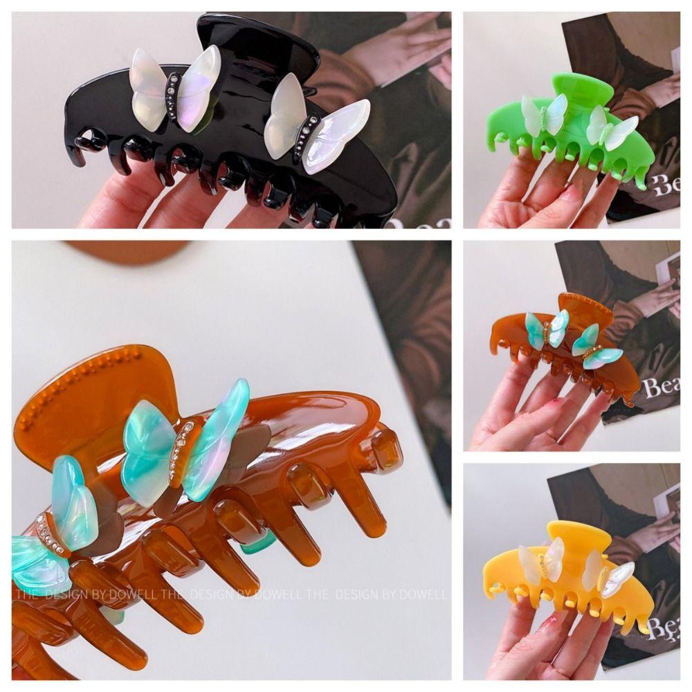 

Заколка-бабочка в форме акулы желейного цвета с бриллиантами Luxury Daily