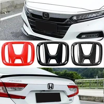 Car Front & Rear Emblem Cover Sticker for City XR-V Civic Accord CR-V Inspire Envix Trunk Steering Wheel Center Badge