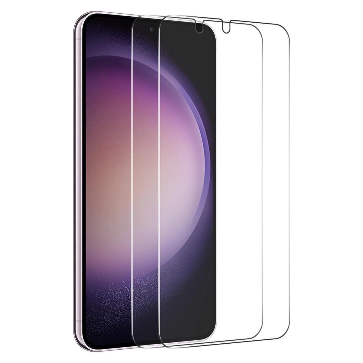 

ENKAY HAT PRINCE 2Pcs for Samsung Galaxy S24 Screen Protector 0.18mm Ultra Thin (Fingerprint Unlock) Type A