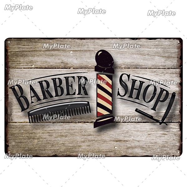 Profession Barber Vintage Metal Sign Tin Sign Vintage  Decoration Plaque Home Wall Decor Bar Sign Home Decor Poster Custom