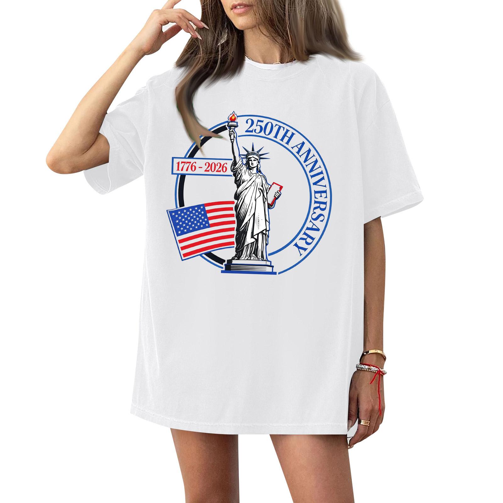 

Womens T Shirts Short Sleeve Shirts Pullover Summer Spring Tops Blouses XL білий