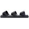 52mm Car Tools Holder Triple Dash Pod ABS Meter Mount Universal Gauge Set for Auto Truck Motorcycle